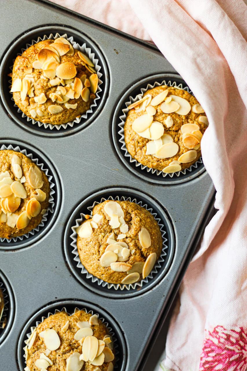 vegane Karotten Muffins