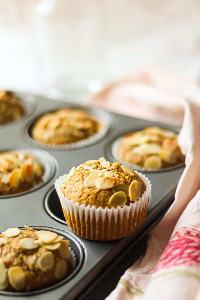 vegane Karotten Muffins