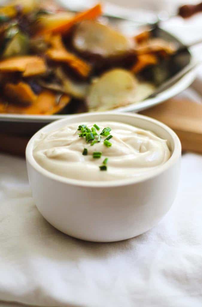 vegane Joghurt-Tahin Sauce
