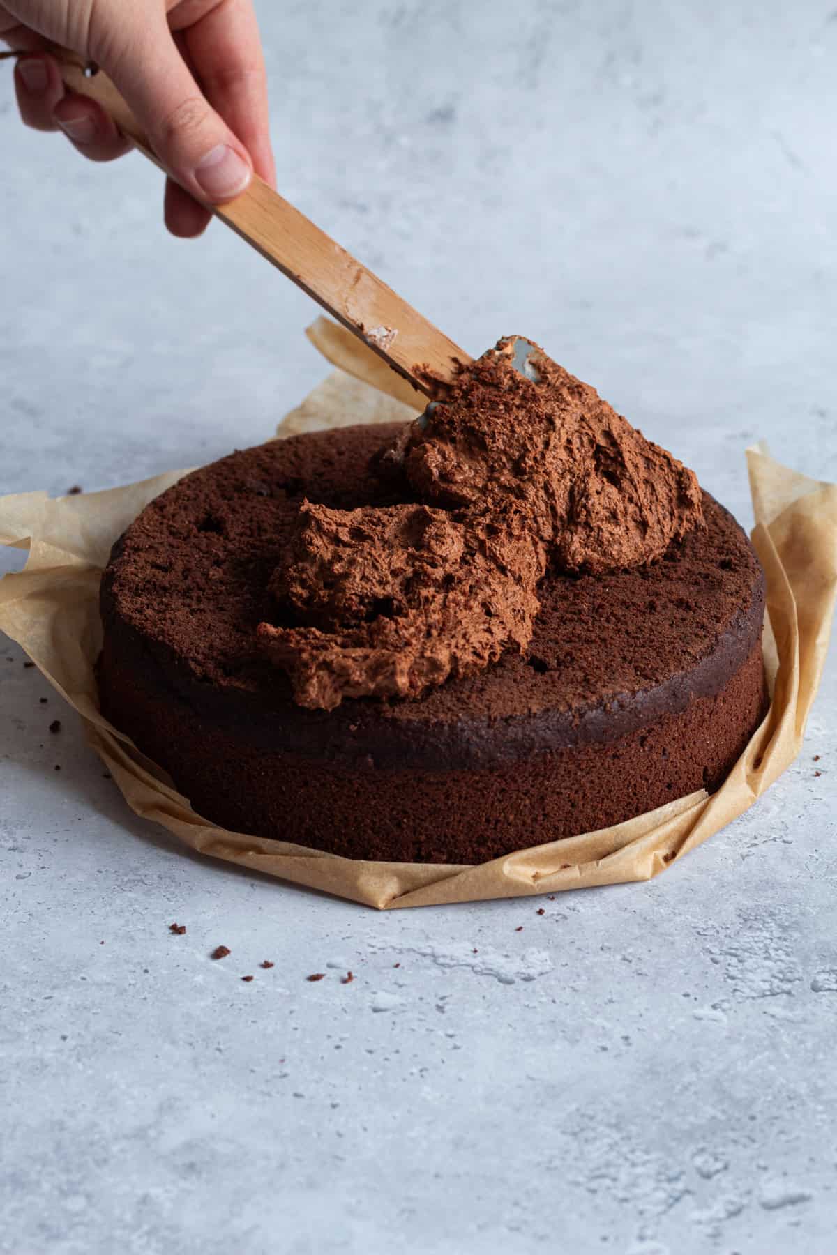 Veganes Schoko Frosting - Pflanzlich Gut