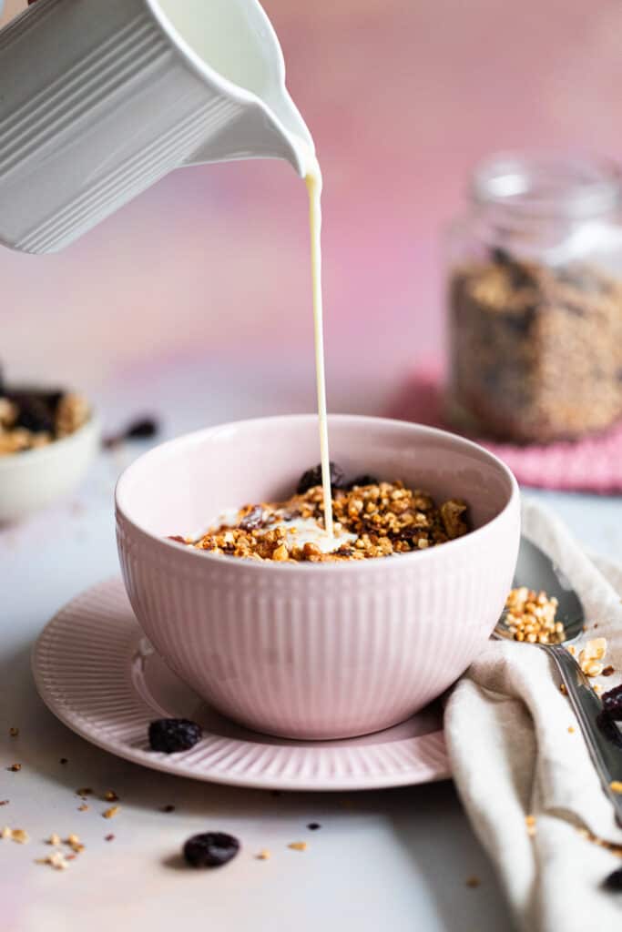 veganes granola selber machen